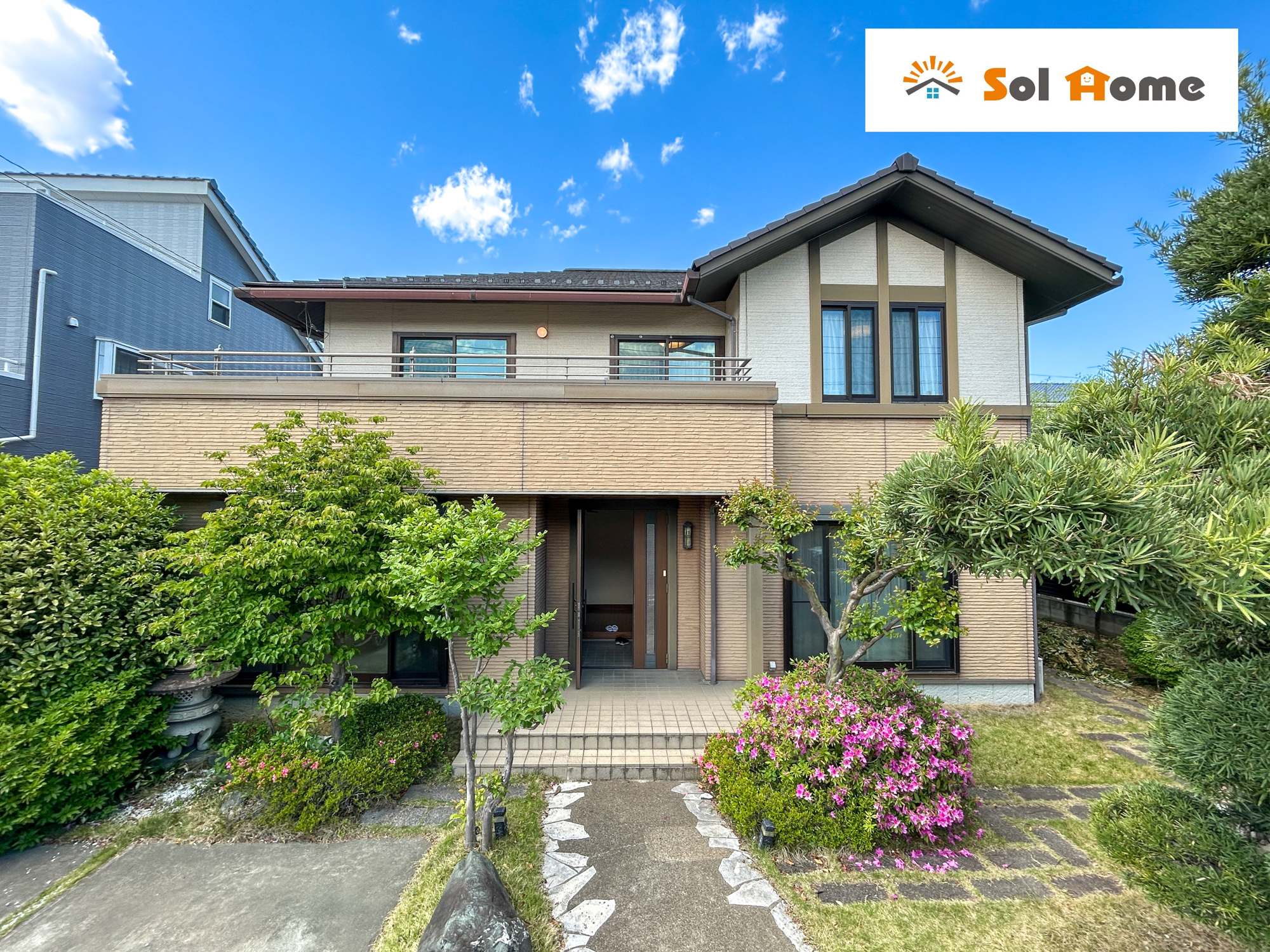 前橋市岩神町　中古住宅の外観|◆本日のご案内も大歓迎です♪◆ 図面や写真では分からない部分を不動産のプロが丁寧にご説明いたします！！ 年中無休のソルホームはいつでもお問い合わせをお待ちしております♪