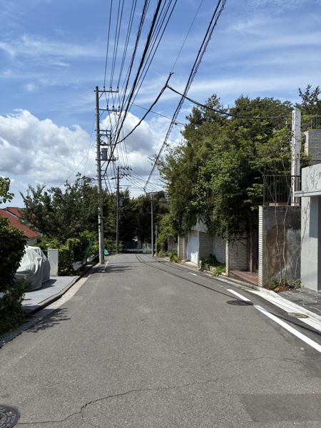 【前面道路含む現地写真】