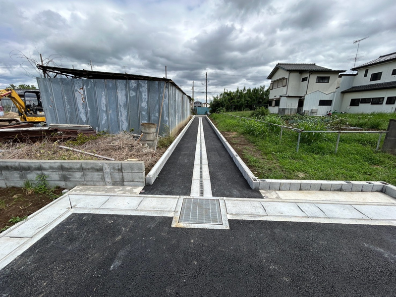 分譲地内避難通路現地写真（2026/09/05撮影）