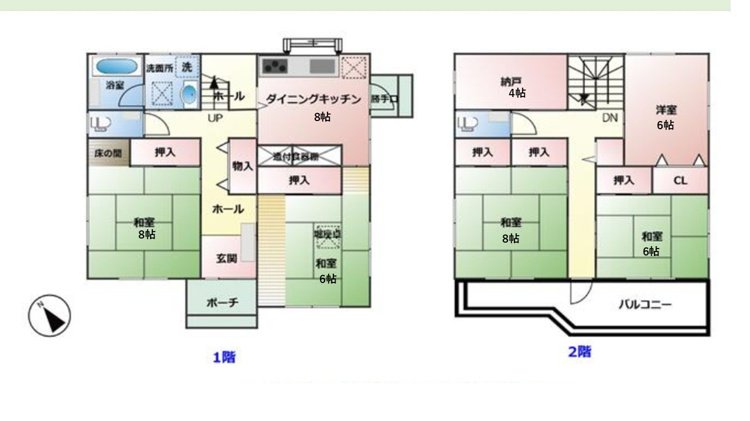 新堀　間取図