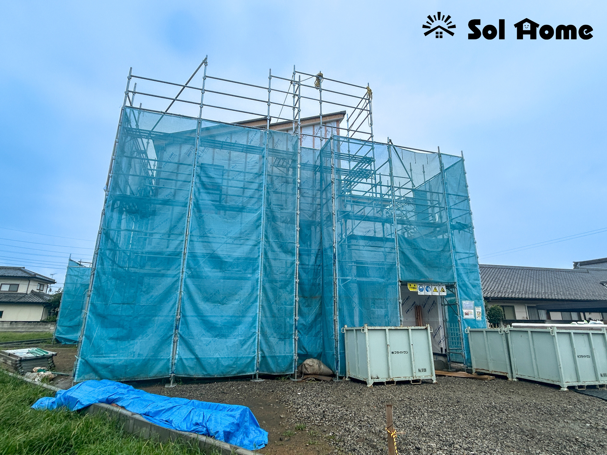 伊勢崎市山王町2期　新築住宅全2棟の外観|◆本日のご案内も大歓迎です♪◆ 図面や写真では分からない部分を不動産のプロが丁寧にご説明いたします！！ 年中無休のソルホームはいつでもお問い合わせをお待ちしております♪