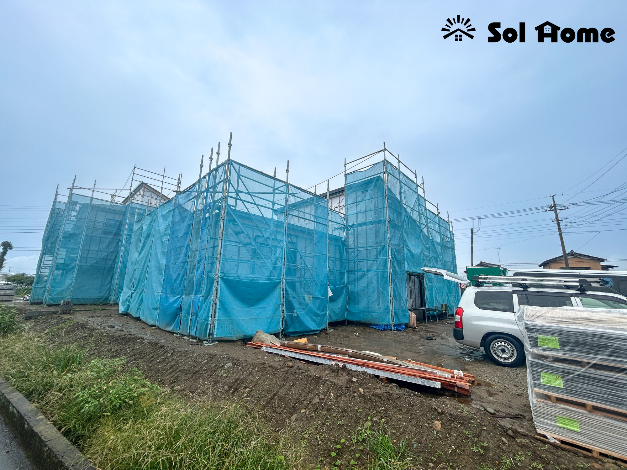 伊勢崎市山王町2期　新築住宅全2棟の外観|◆本日のご案内も大歓迎です♪◆ 図面や写真では分からない部分を不動産のプロが丁寧にご説明いたします！！ 年中無休のソルホームはいつでもお問い合わせをお待ちしております♪