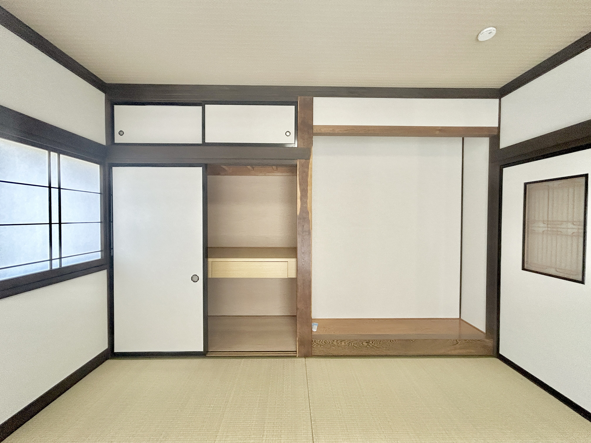 高崎市浜川町　中古住宅の収納|和室に押入があると、布団や季節用品をたっぷり収納でき、和室を広々と使えます♪