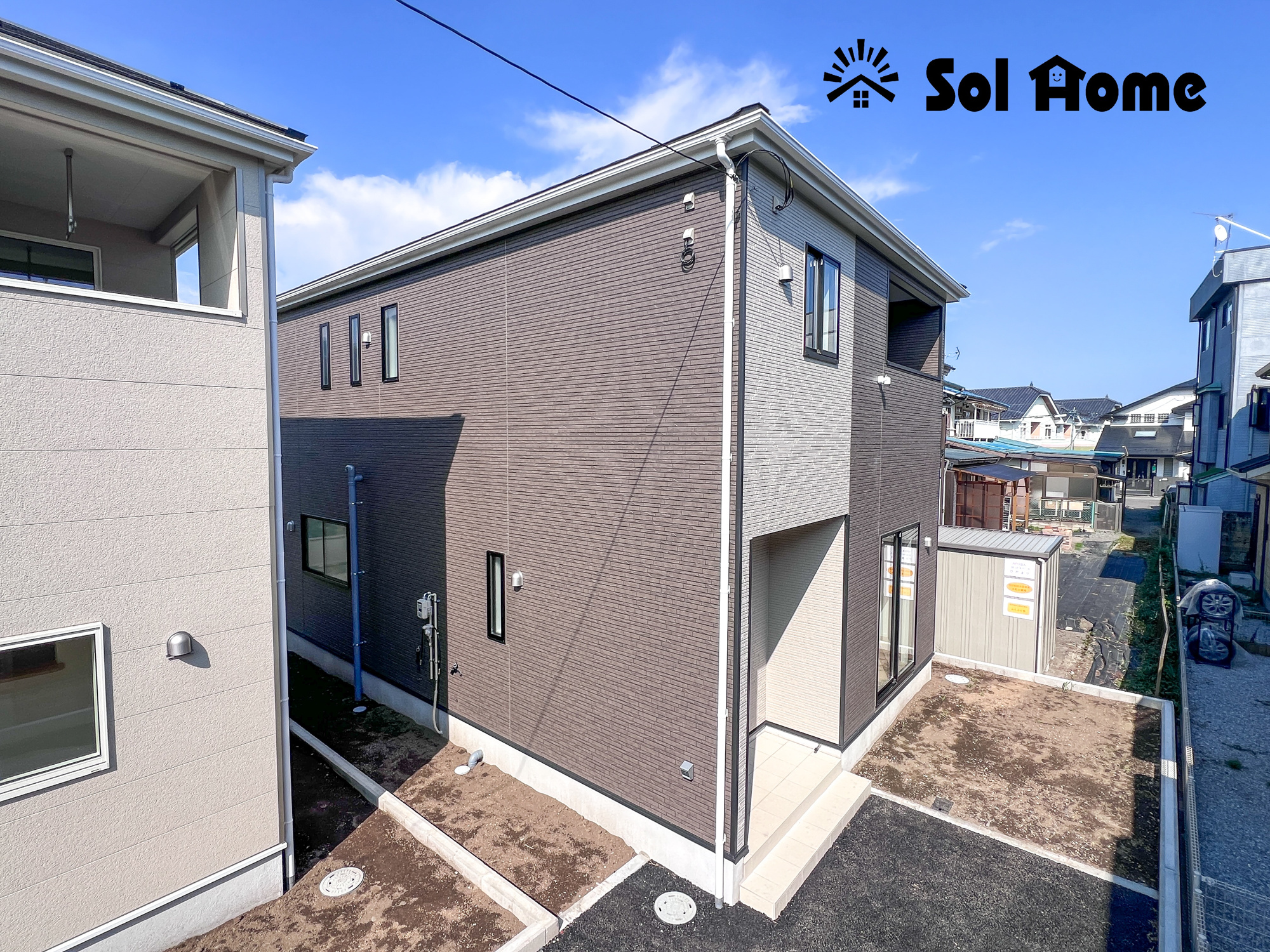 宇都宮市東峰町の新築一戸建の外観|◆本日のご案内も大歓迎です♪◆ 図面や写真では分からない部分を不動産のプロが丁寧にご説明いたします！！ 年中無休のソルホームはいつでもお問い合わせをお待ちしております♪