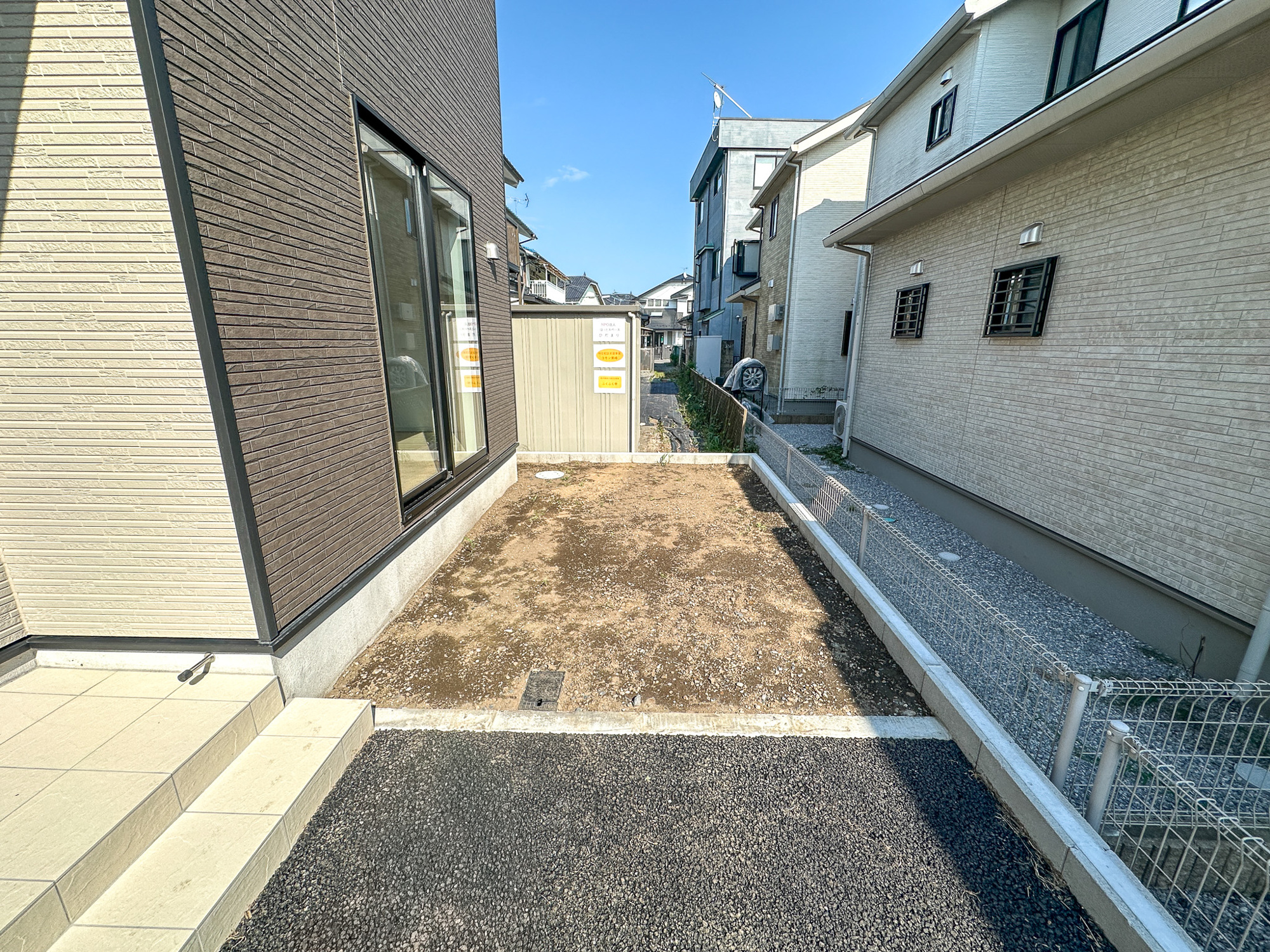 宇都宮市東峰町の新築一戸建の庭|お庭での家庭菜園・ガーデニングを通じて、お子様と一緒に育てていくと、思い出も増えていきそうですね♪