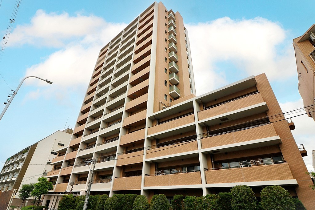 ライオンズマンション沢之町ガーデンタワーの外観