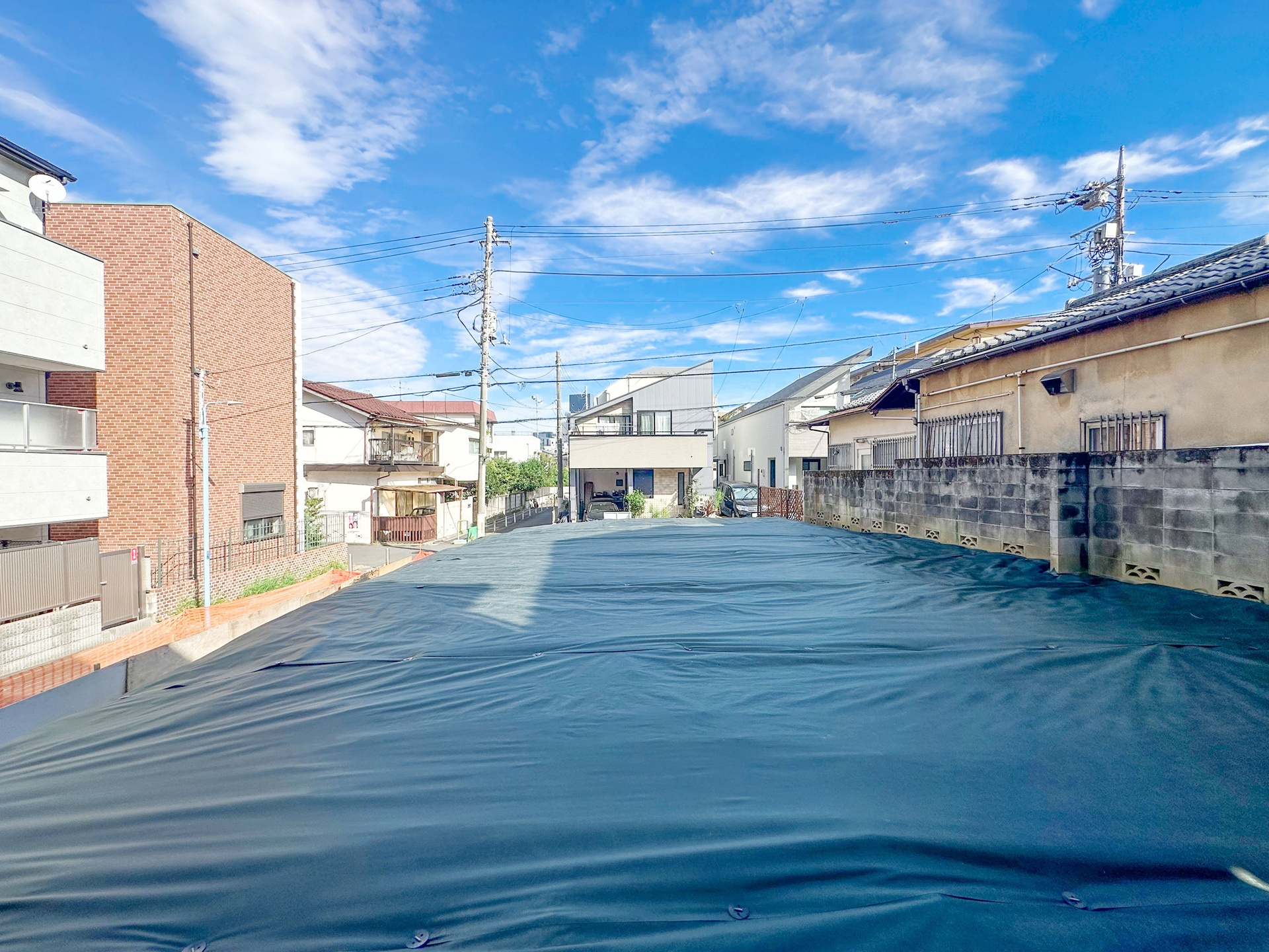 宅地分譲［杉並区和田１丁目］の外観|現地写真（2026年10月撮影）