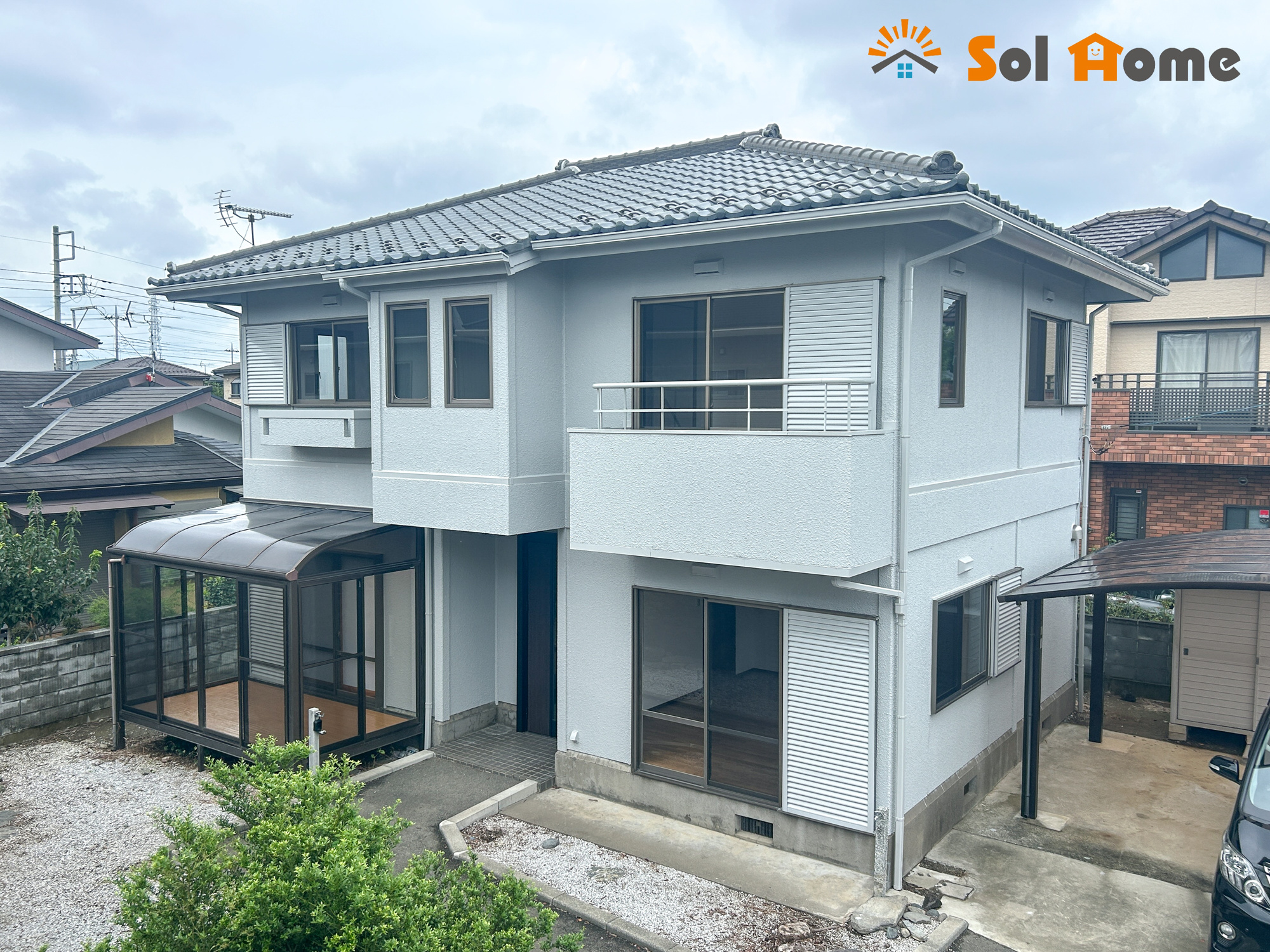 伊勢崎市今泉町1期　中古住宅の外観|◆本日のご案内も大歓迎です♪◆ 図面や写真では分からない部分を不動産のプロが丁寧にご説明いたします！！ソルホームはいつでもお問い合わせをお待ちしております♪