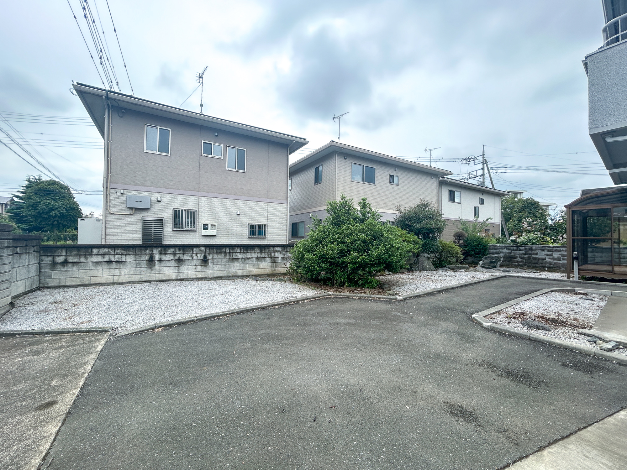 伊勢崎市今泉町1期　中古住宅の庭|砂利施工済みでお手入れ楽々です♪