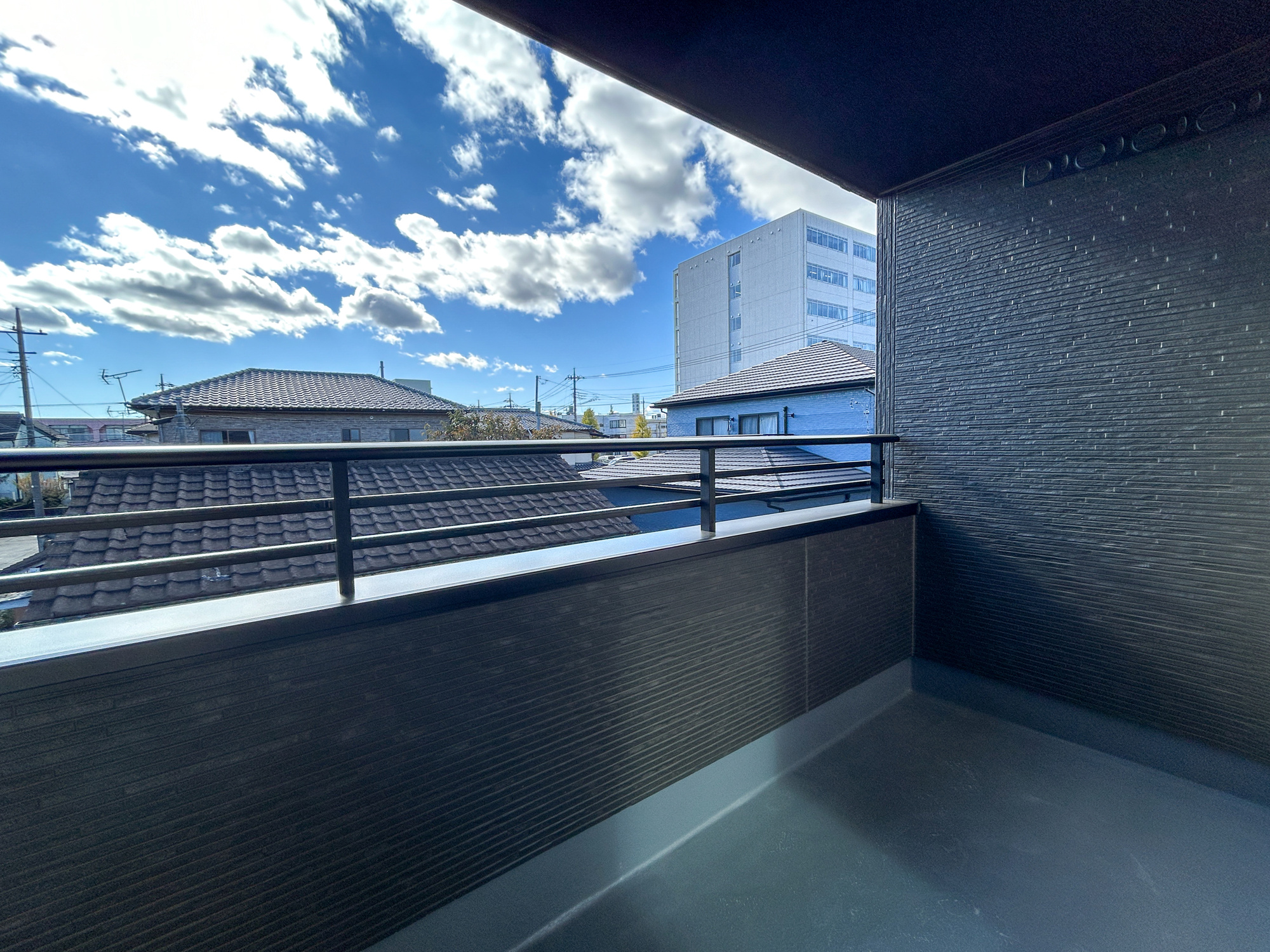 伊勢崎市山王町　新築住宅全1棟のバルコニー|同社施工例