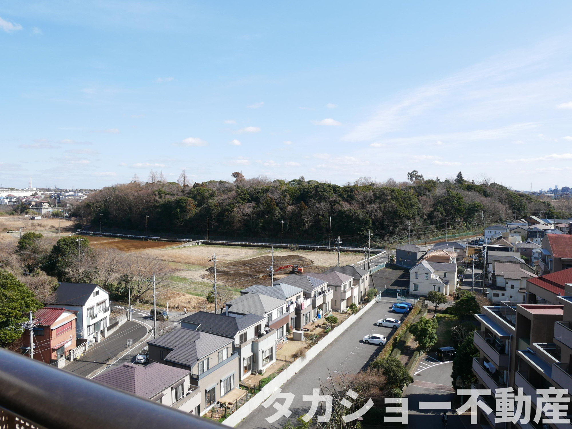 ガーデンプラザ新検見川　10号棟の展望