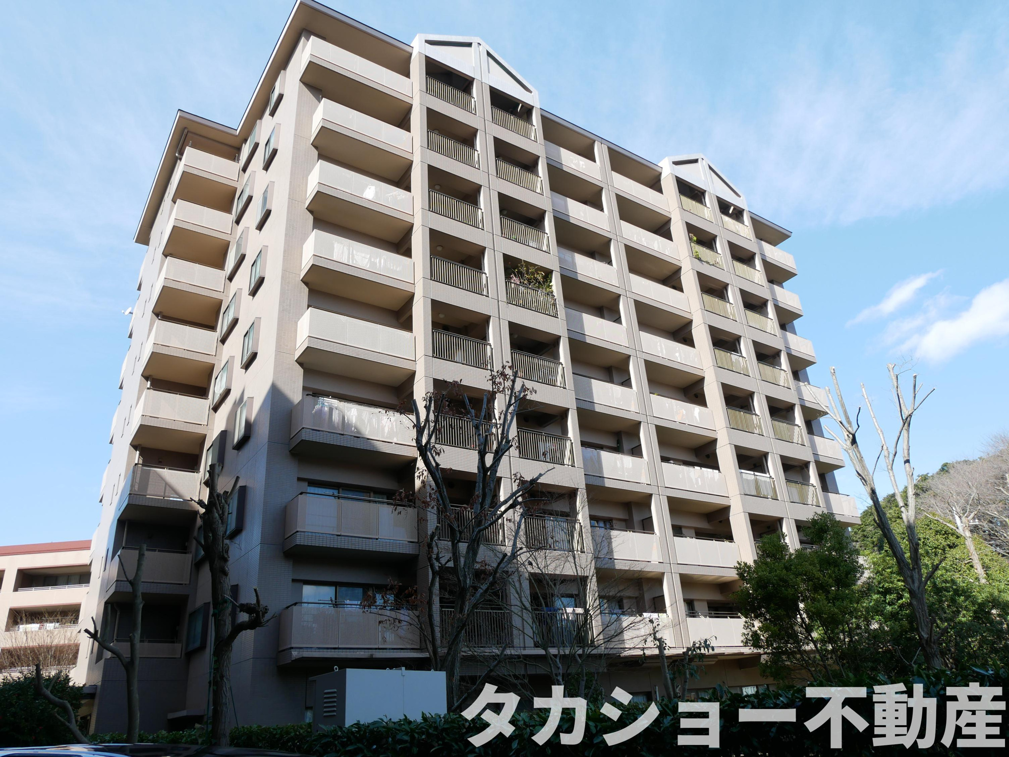 ガーデンプラザ新検見川　10号棟の外観