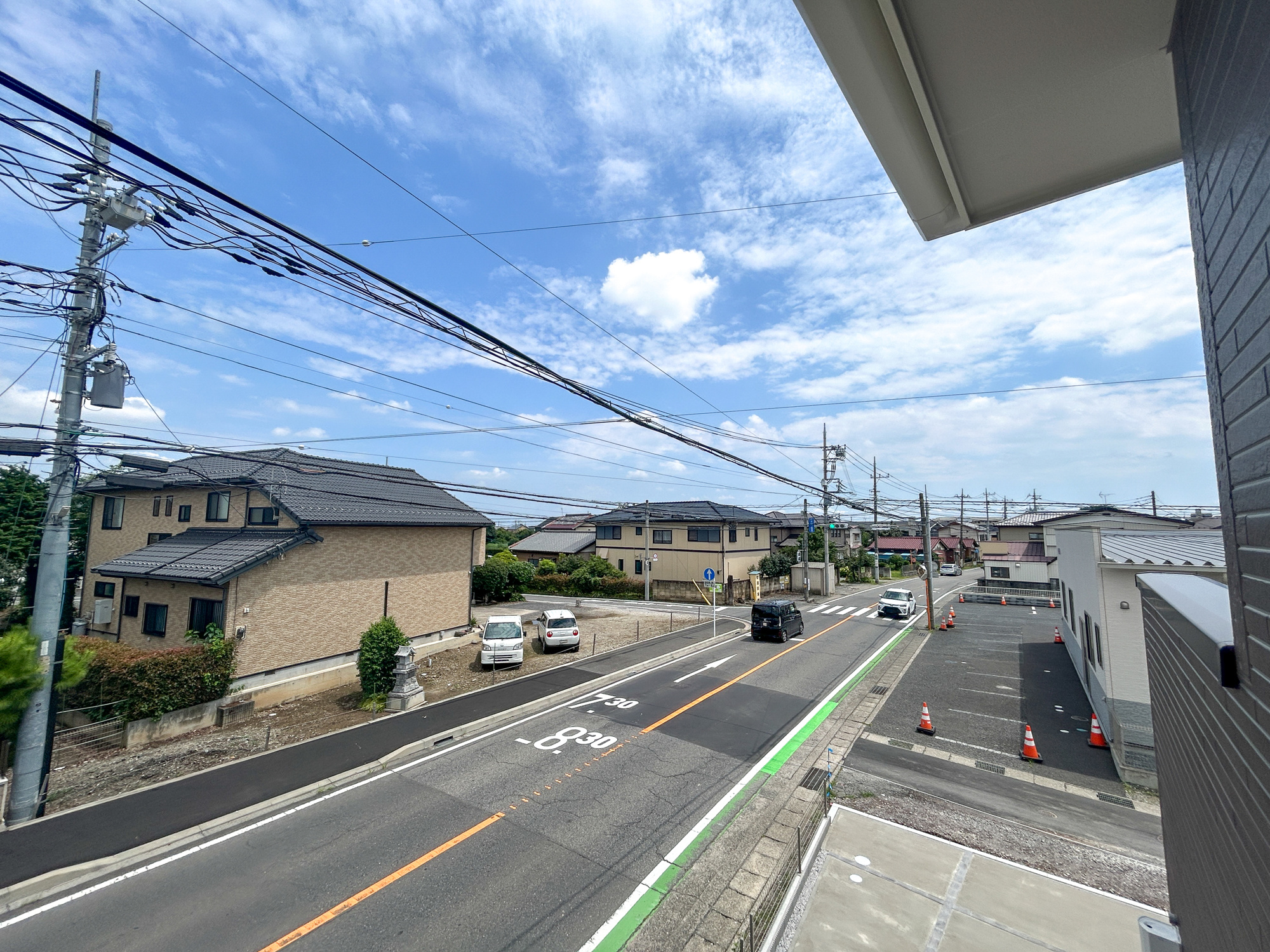 前橋市北代田町　新築住宅全4棟の展望|見晴らしの良い眺望は開放感たっぷり♪