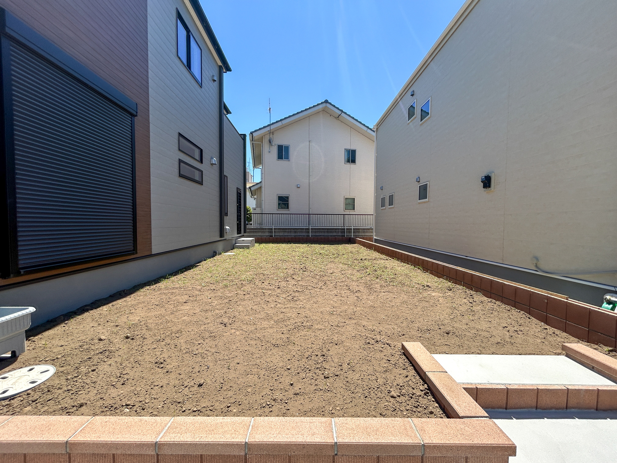 前橋市樋越町第4　新築住宅全6棟の庭|お庭での家庭菜園・ガーデニングを通じて、お子様と一緒に育てていくと、思い出も増えていきそうですね♪