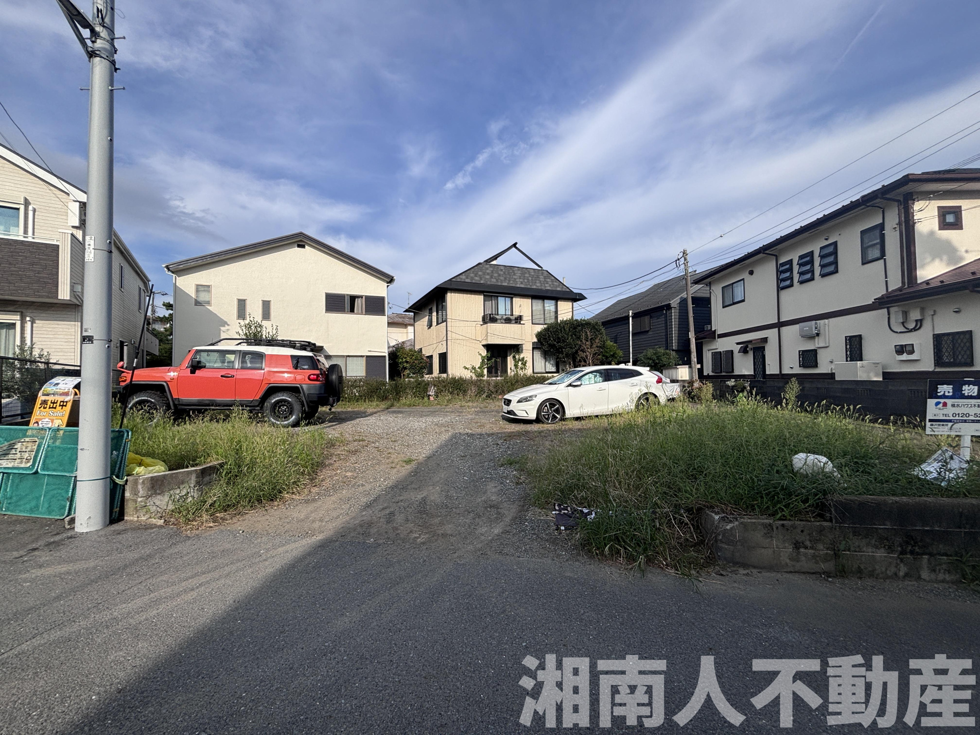 茅ケ崎市東海岸南5丁目売地の周辺|外観です