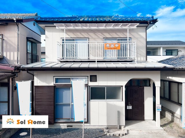 前橋市龍蔵寺町　中古住宅の外観|◆本日のご案内も大歓迎です♪◆ 図面や写真では分からない部分を不動産のプロが丁寧にご説明いたします！！ 年中無休のソルホームはいつでもお問い合わせをお待ちしております♪