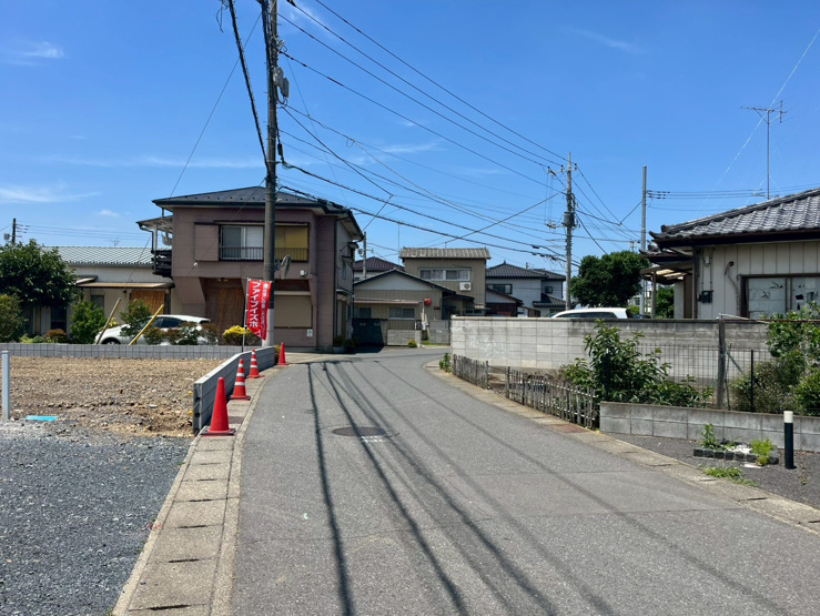 《現地前面道路北 5.1ｍ 公道》2026年6月撮影