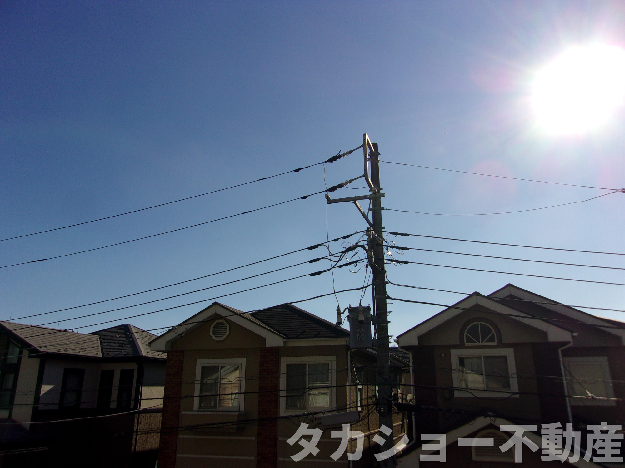 千葉市中央区宮崎町　中古戸建の展望|とにかく陽当りが良い・・・