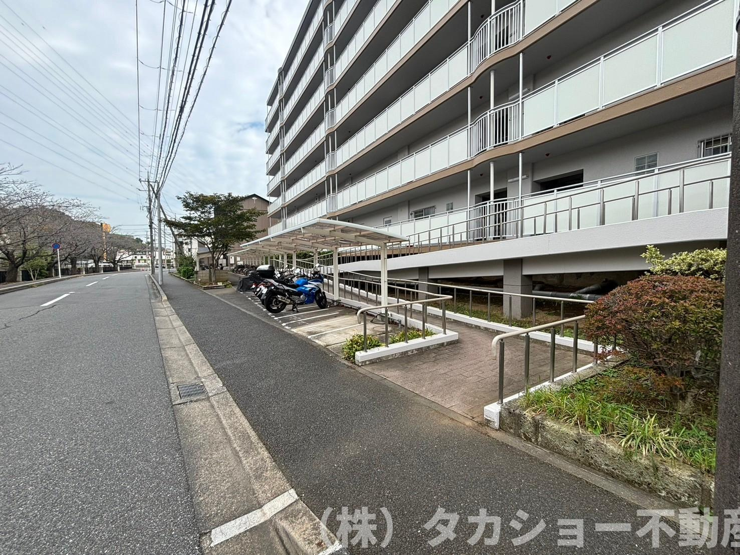 稲毛パークハウス　D棟の外観