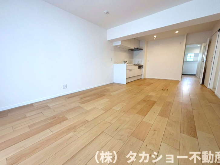 稲毛パークハウス　D棟の居間・リビング