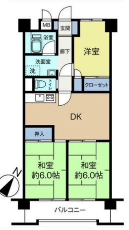 コープ桜木町の間取り