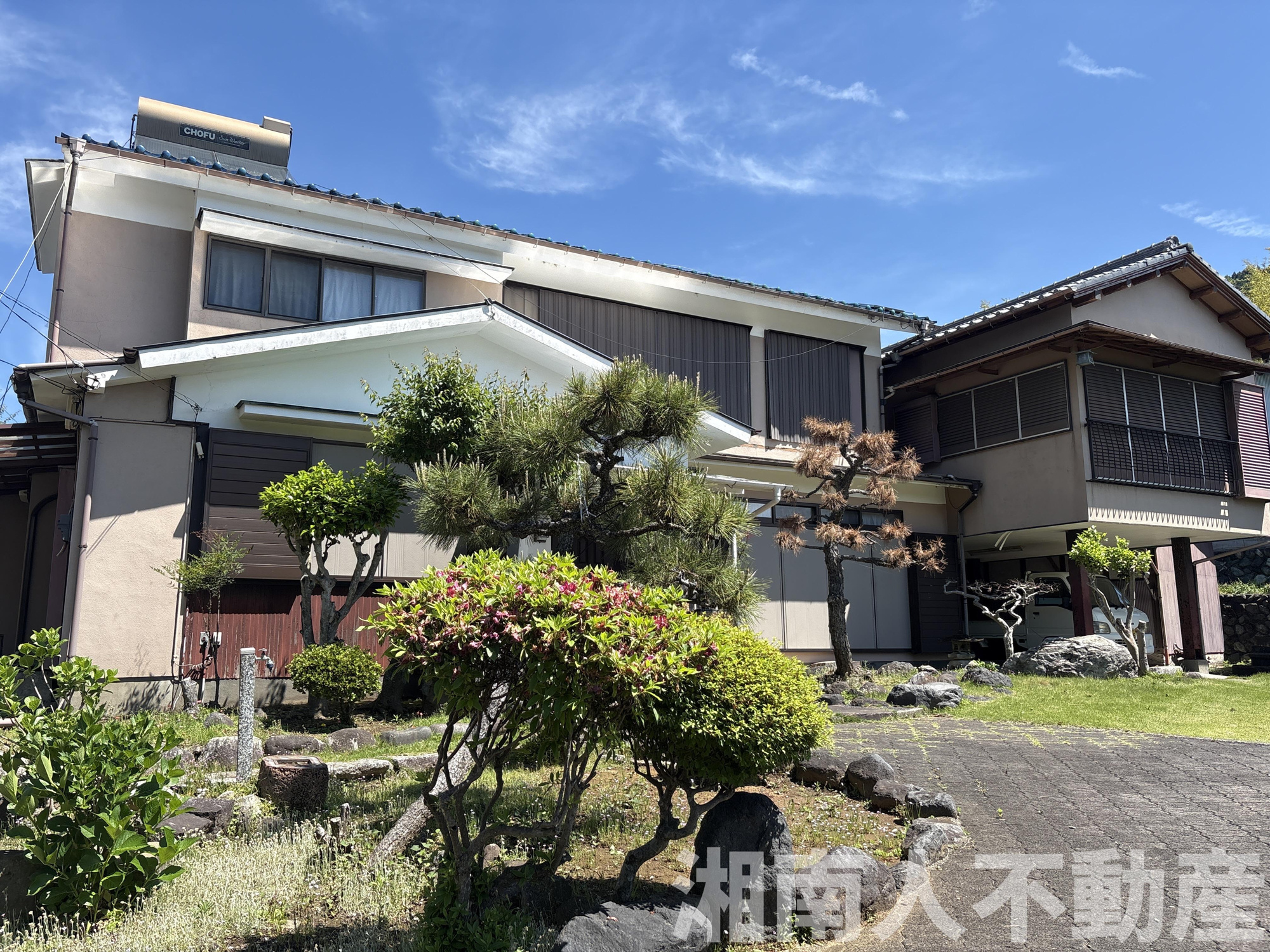 小田原市田島　戸建の外観|外観は落ち着いています