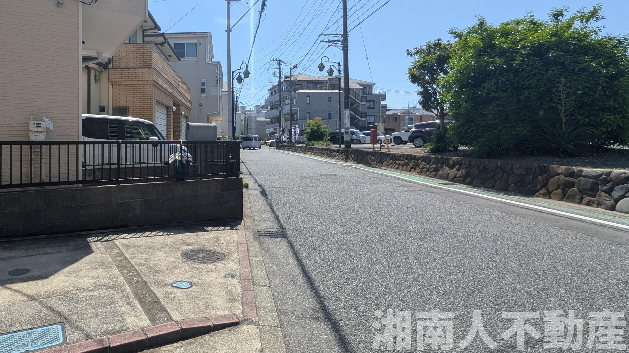 藤沢市辻堂新町1丁目１９－５戸建の前面道路含む現地写真|前面道路含む現地写真です