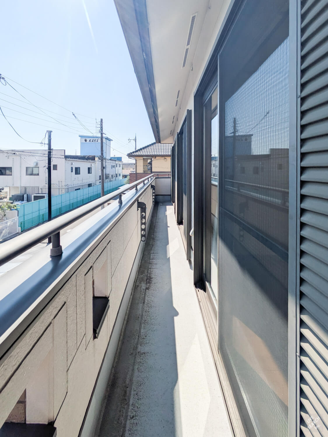 茨木市白川２丁目一戸建のバルコニー|２階南向きバルコニーです。