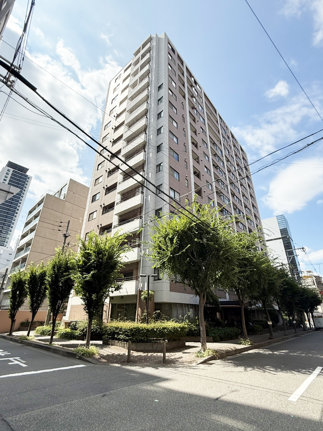 パレステージ四ツ橋の外観|地下鉄長堀鶴見緑地線「西大橋」駅徒歩４分