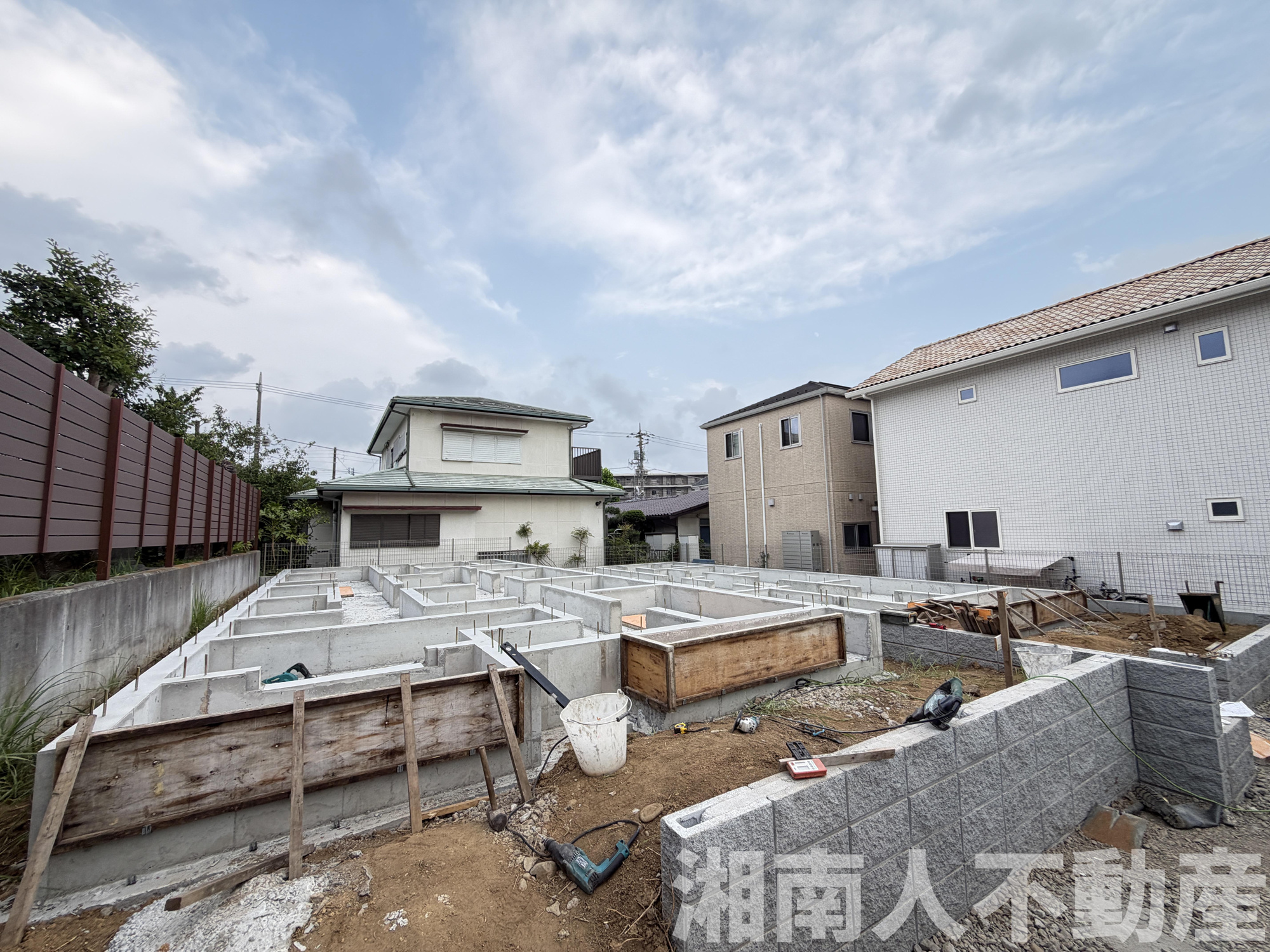 藤沢市湘南台３丁目２５新築戸建ての外観|外観です