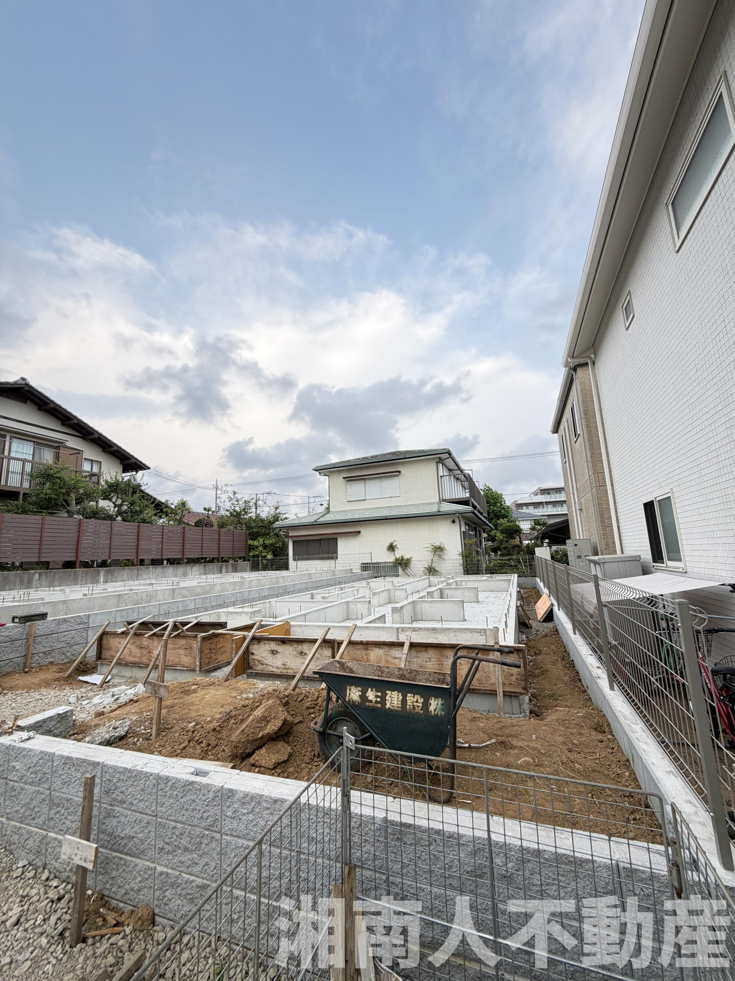 藤沢市湘南台３丁目２５新築戸建ての外観|外観です