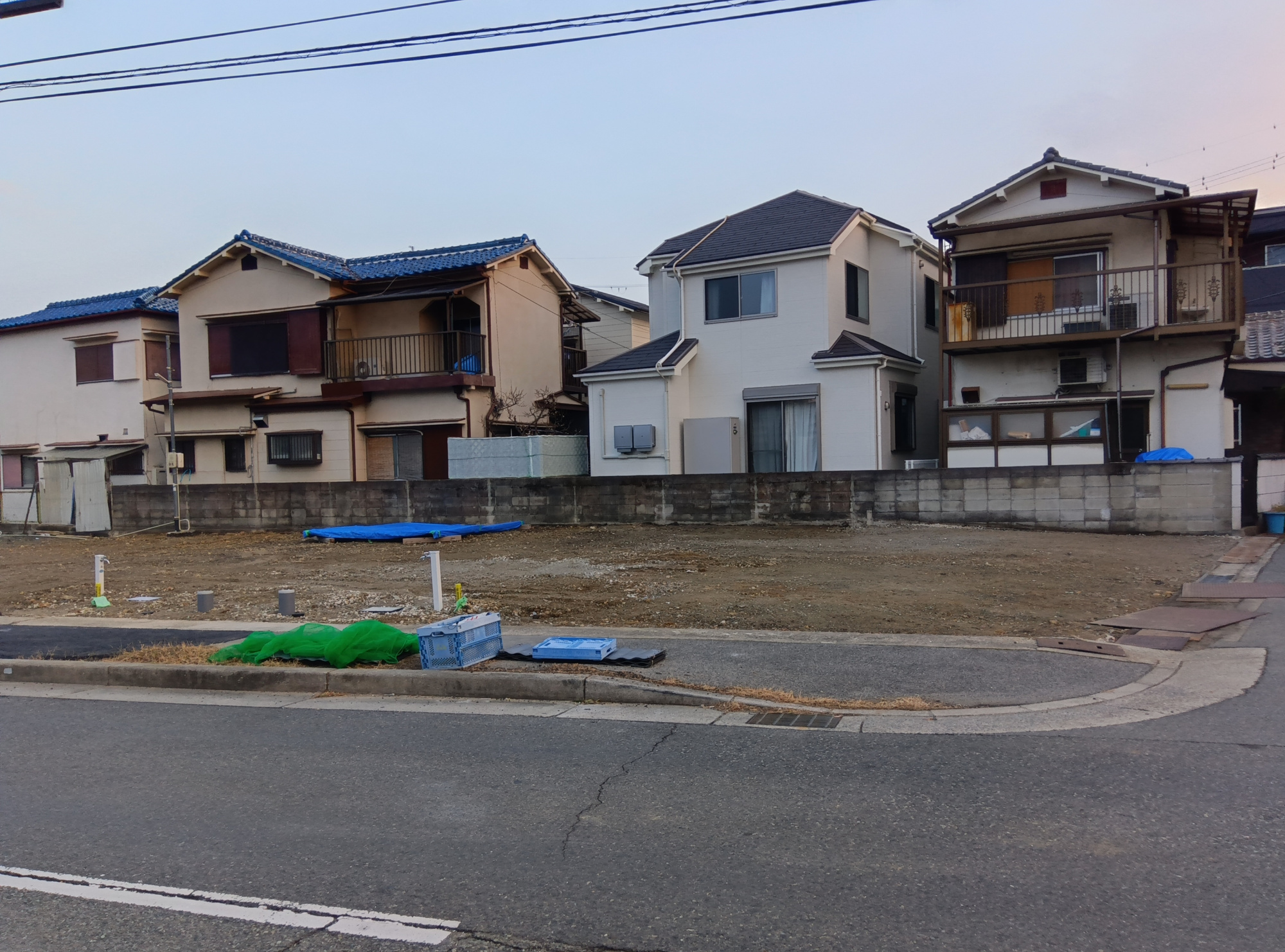 堀池5丁目　土地の外観