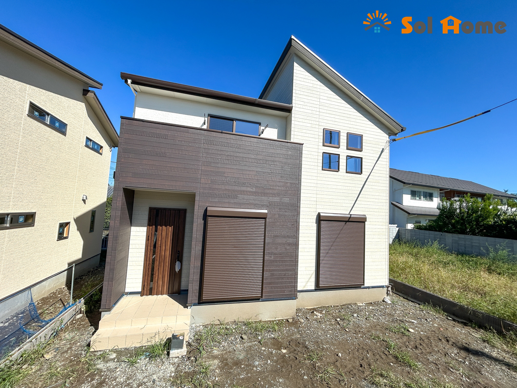 前橋市下小出町第5期　新築住宅全8棟の外観|◆本日のご案内も大歓迎です♪◆ 図面や写真では分からない部分を不動産のプロが丁寧にご説明いたします！！ソルホームはいつでもお問い合わせをお待ちしております♪