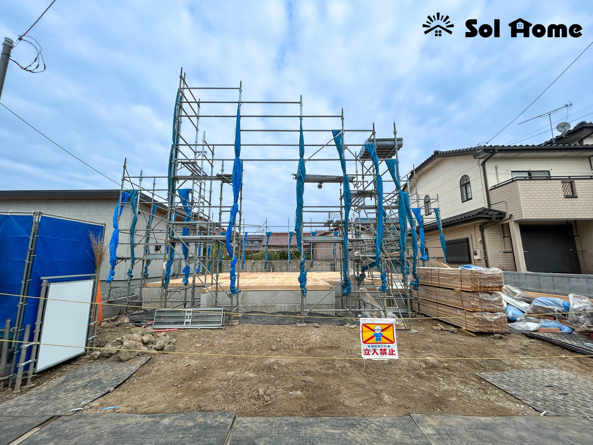 高崎市沖町　新築住宅全1棟の外観|◆本日のご案内も大歓迎です♪◆ 図面や写真では分からない部分を不動産のプロが丁寧にご説明いたします！！ソルホームはいつでもお問い合わせをお待ちしております♪