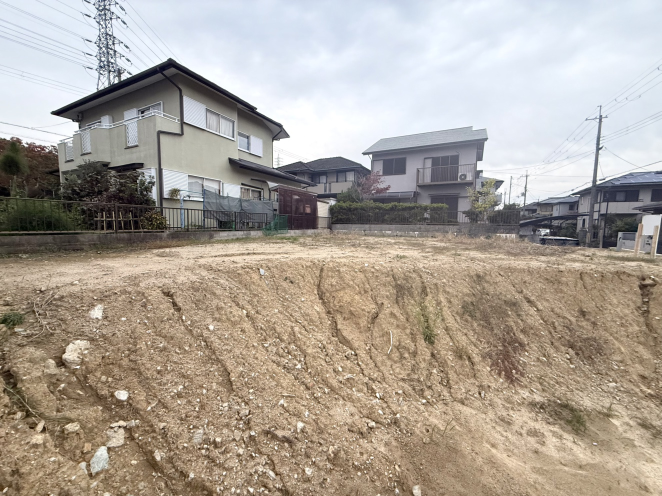 三田市弥生が丘３丁目土地の外観