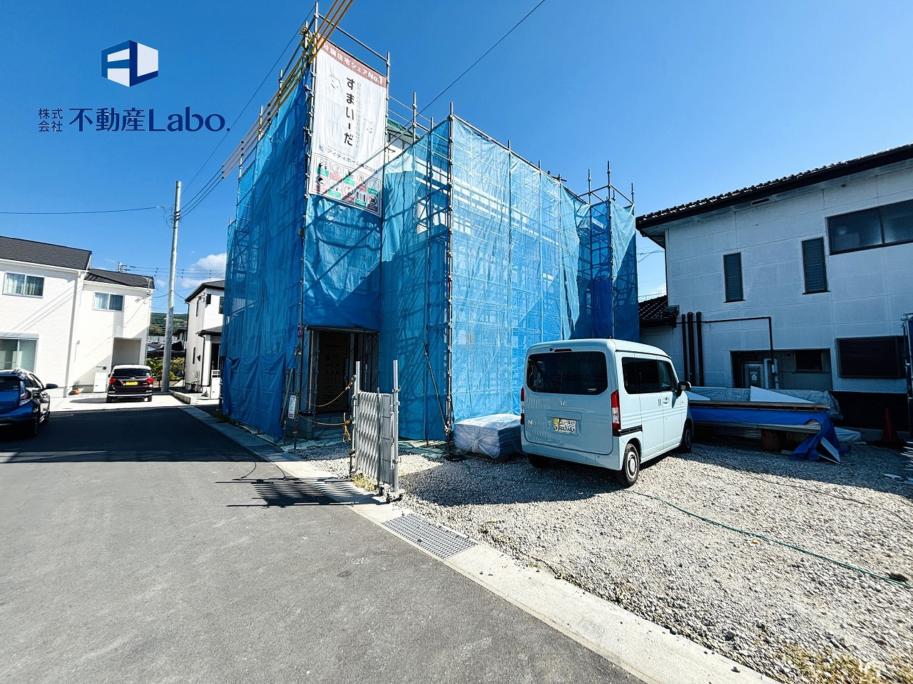 リナージュ　富士市中里第1期　‐全8区画‐の外観|●6号棟外観●
5LDK+WICの間取りとなっています♪