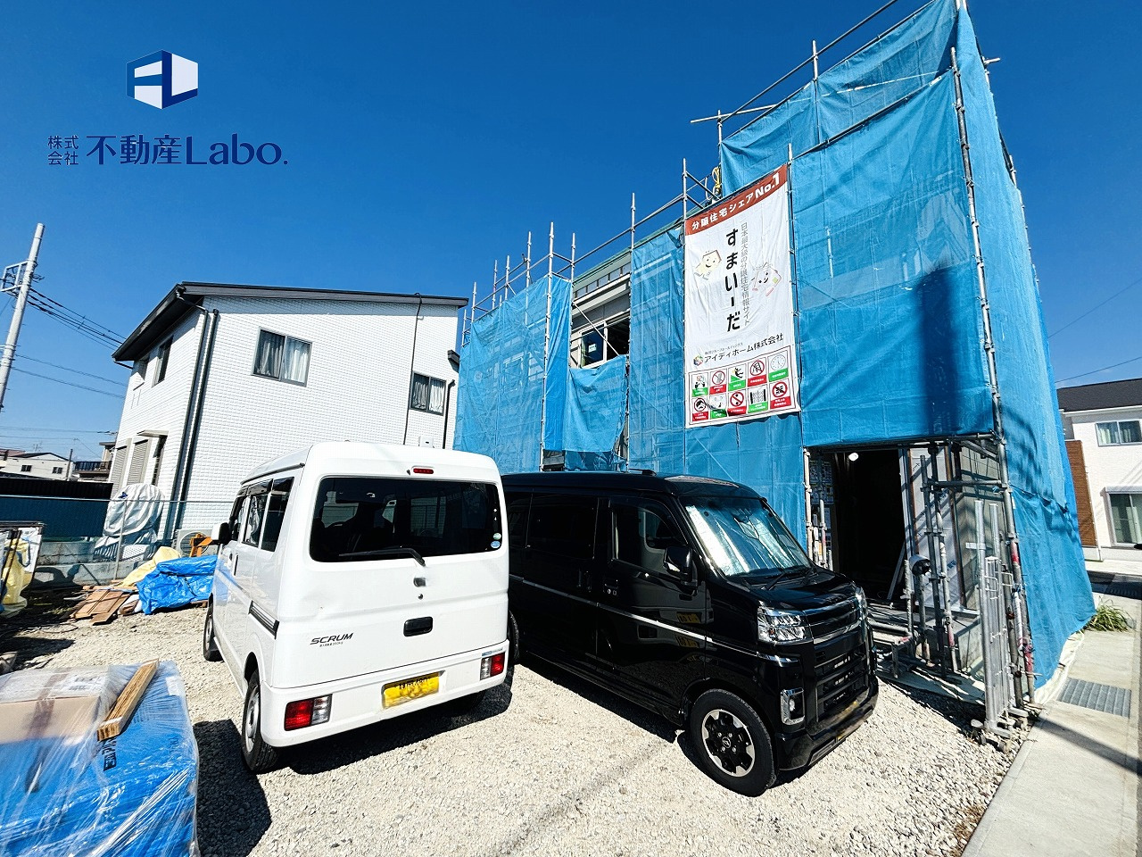 リナージュ　富士市中里第1期　‐全8区画‐の外観|●2号棟外観●
6号棟は1階に洋室、2号棟は和室が有ります♪
お好きな用途でご使用いただけます(*^^*)
