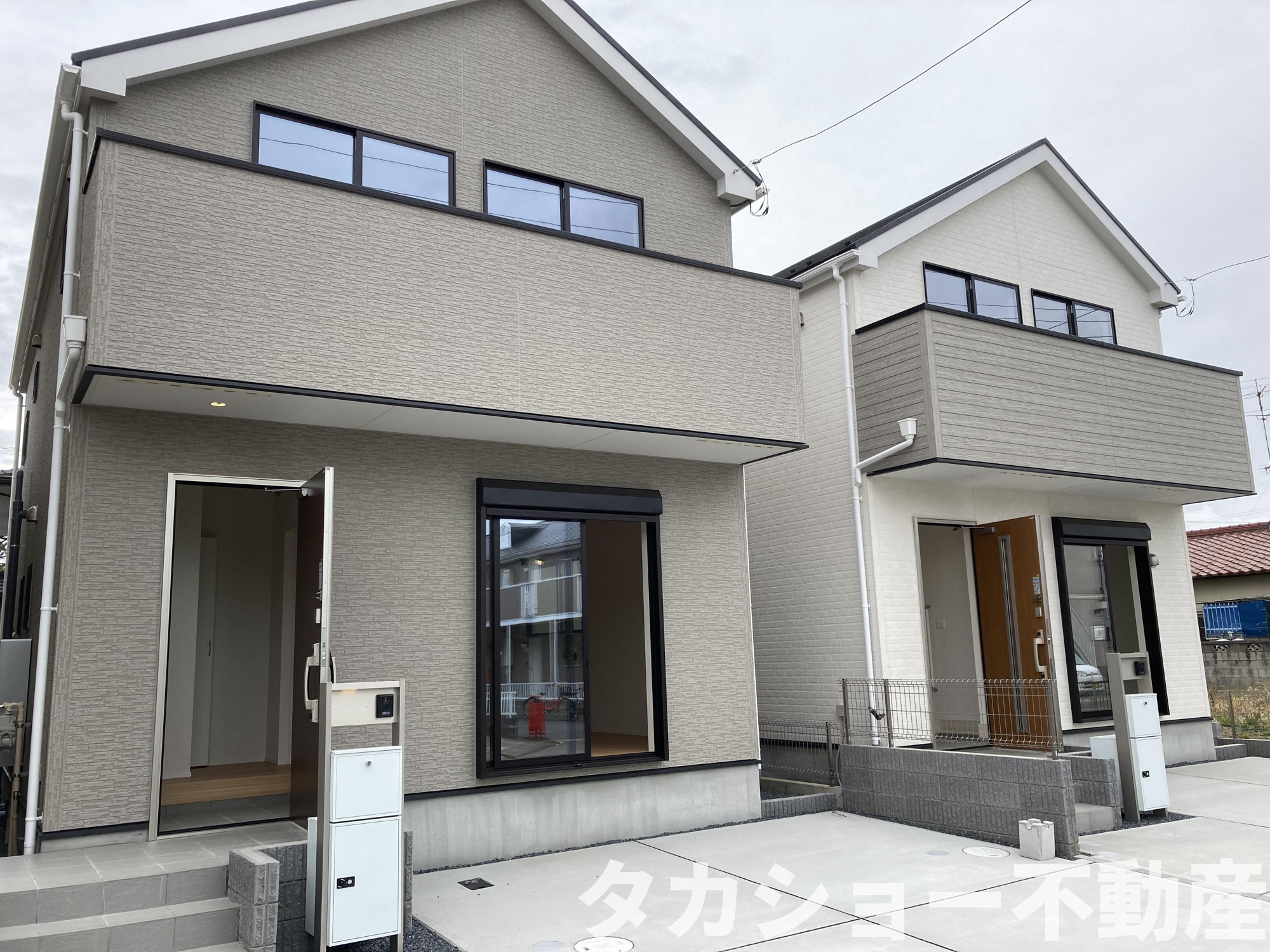 リナージュ市原市君塚三丁目　新築戸建　2号棟の外観|外観もきれいです