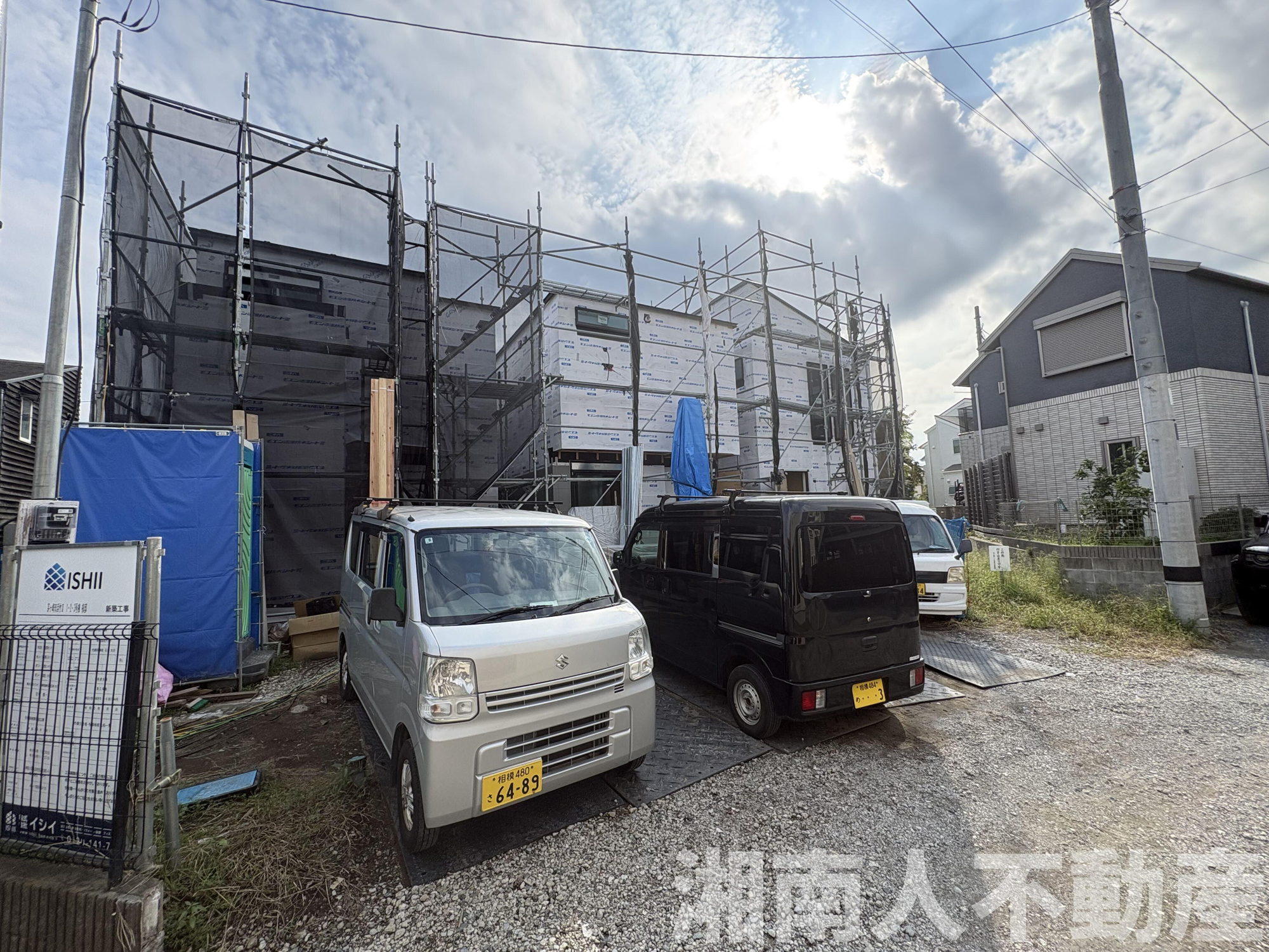 茅ケ崎市浜竹４丁目４３２３－４新築戸建ての外観|外観です