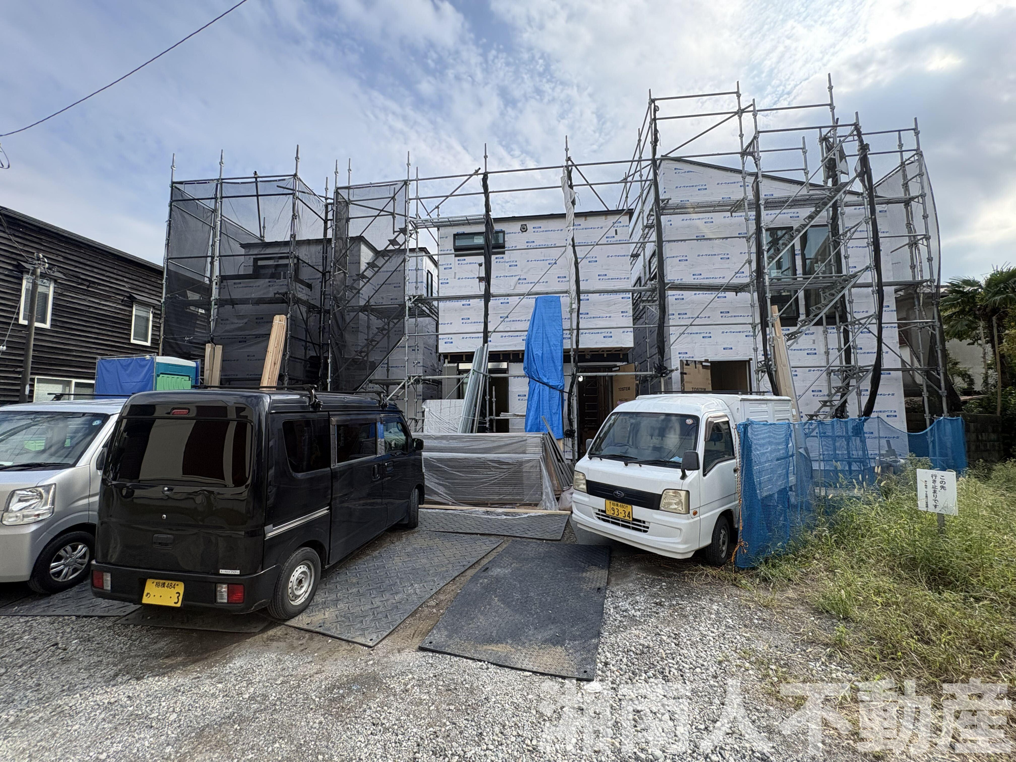 茅ケ崎市浜竹４丁目４３２３－４新築戸建ての外観|物件の外観です