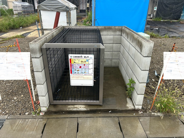 分譲地内ゴミ集積所、現地写真です！（2026/09/20撮影）