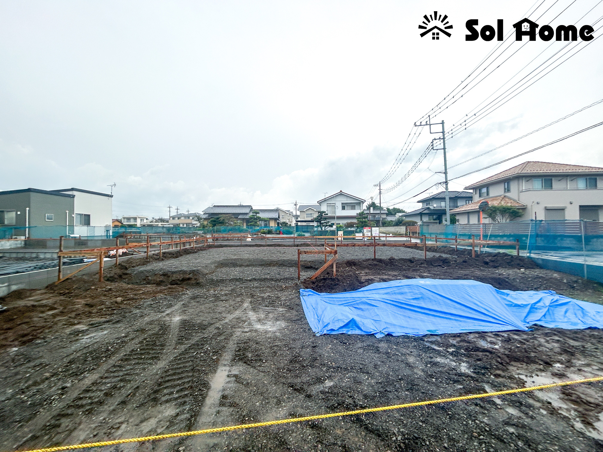 伊勢崎市西久保町3丁目1期　新築住宅全3棟の外観|◆本日のご案内も大歓迎です♪◆ 図面や写真では分からない部分を不動産のプロが丁寧にご説明いたします！！ソルホームはいつでもお問い合わせをお待ちしております♪