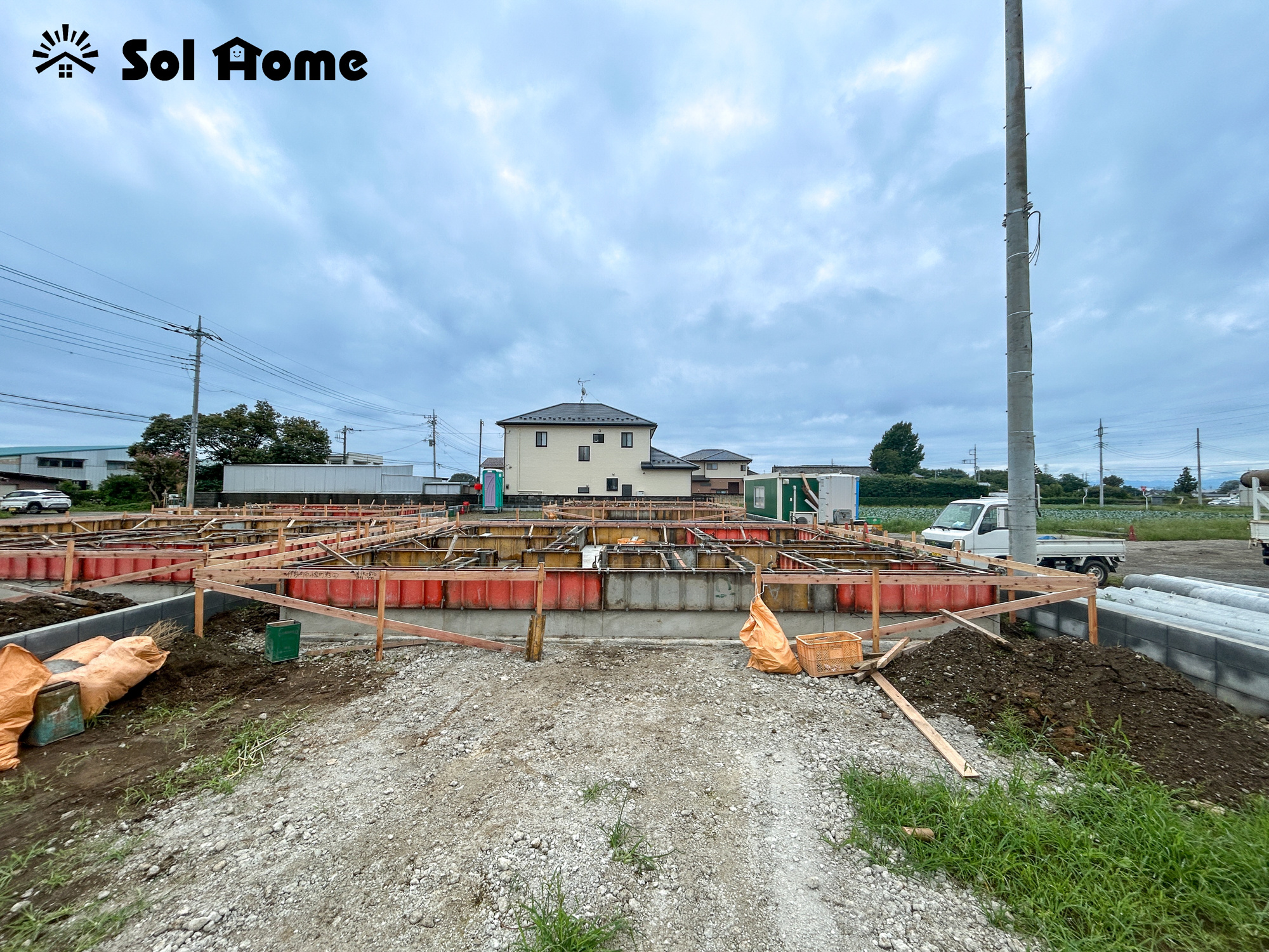 伊勢崎市小泉町第3　新築住宅全5棟の外観|◆本日のご案内も大歓迎です♪◆ 図面や写真では分からない部分を不動産のプロが丁寧にご説明いたします！！ 年中無休のソルホームはいつでもお問い合わせをお待ちしております♪
