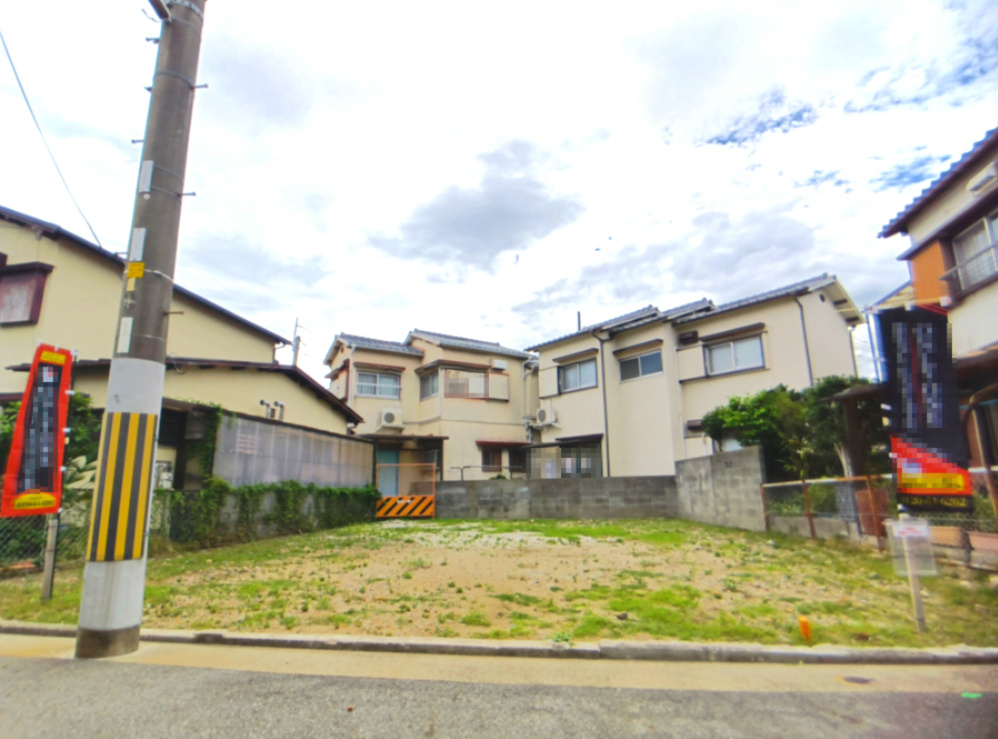 宝塚市安倉南4丁目　土地の外観|前面道路を含む現地写真です。
（前面道路 約4ｍ）
限定1区画ですので、ぜひご検討ください。