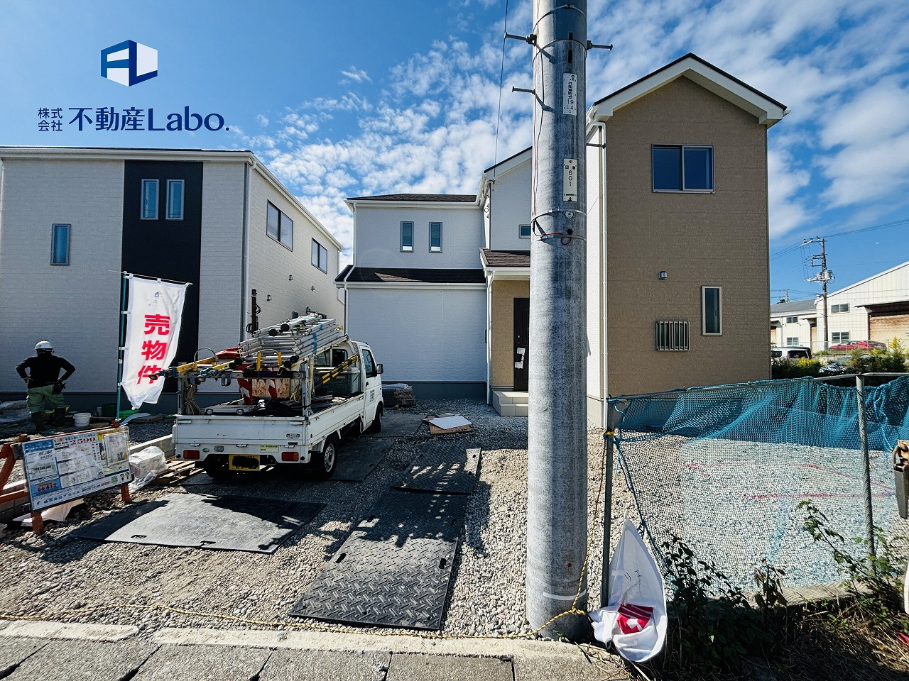 ハートフルタウン　沼津市大塚8番　全３棟　の外観|新規３区画の分譲住宅です！全棟日当たり良好です。