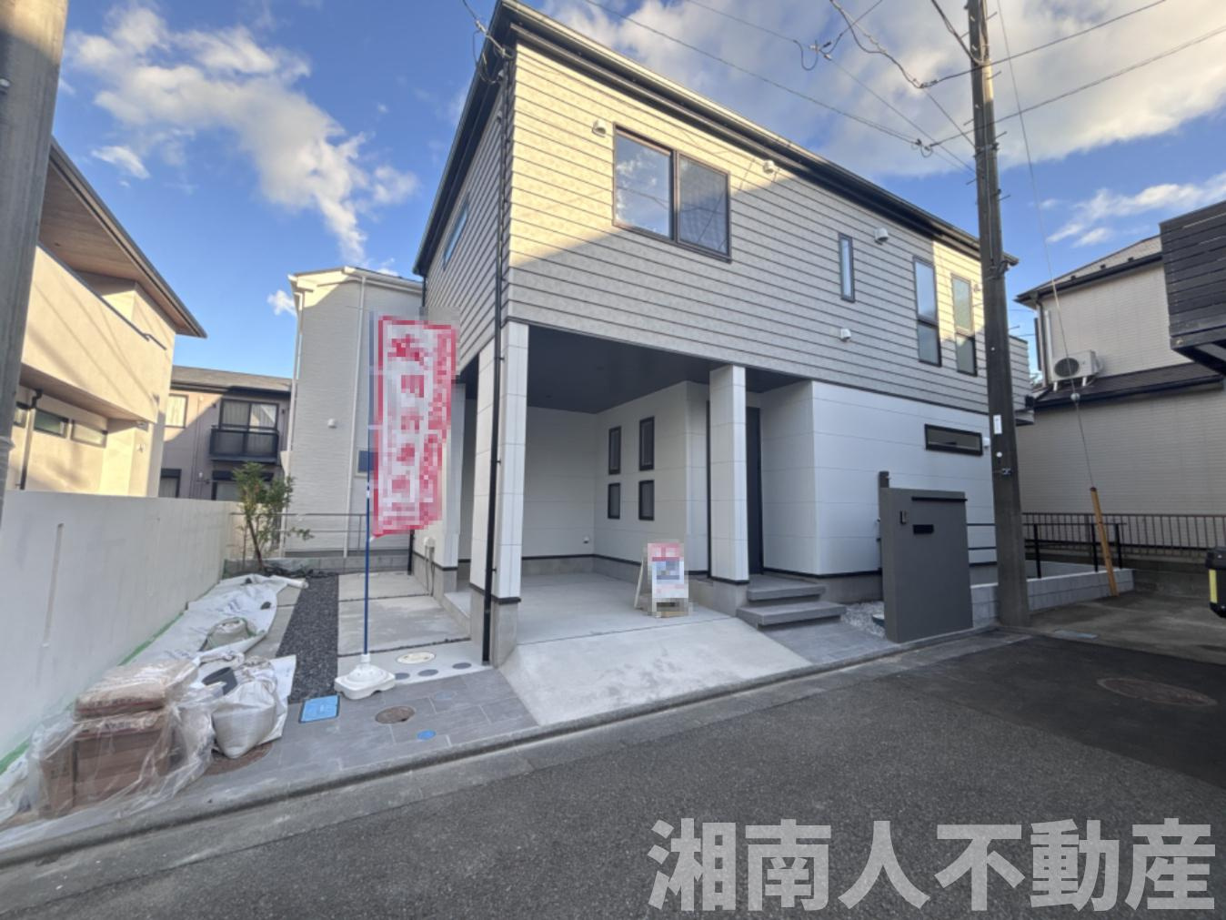 茅ケ崎市東海岸南1丁目　新築戸建て　全2棟の外観|落ち着いた雰囲気の外観です