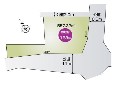 上根　区画図