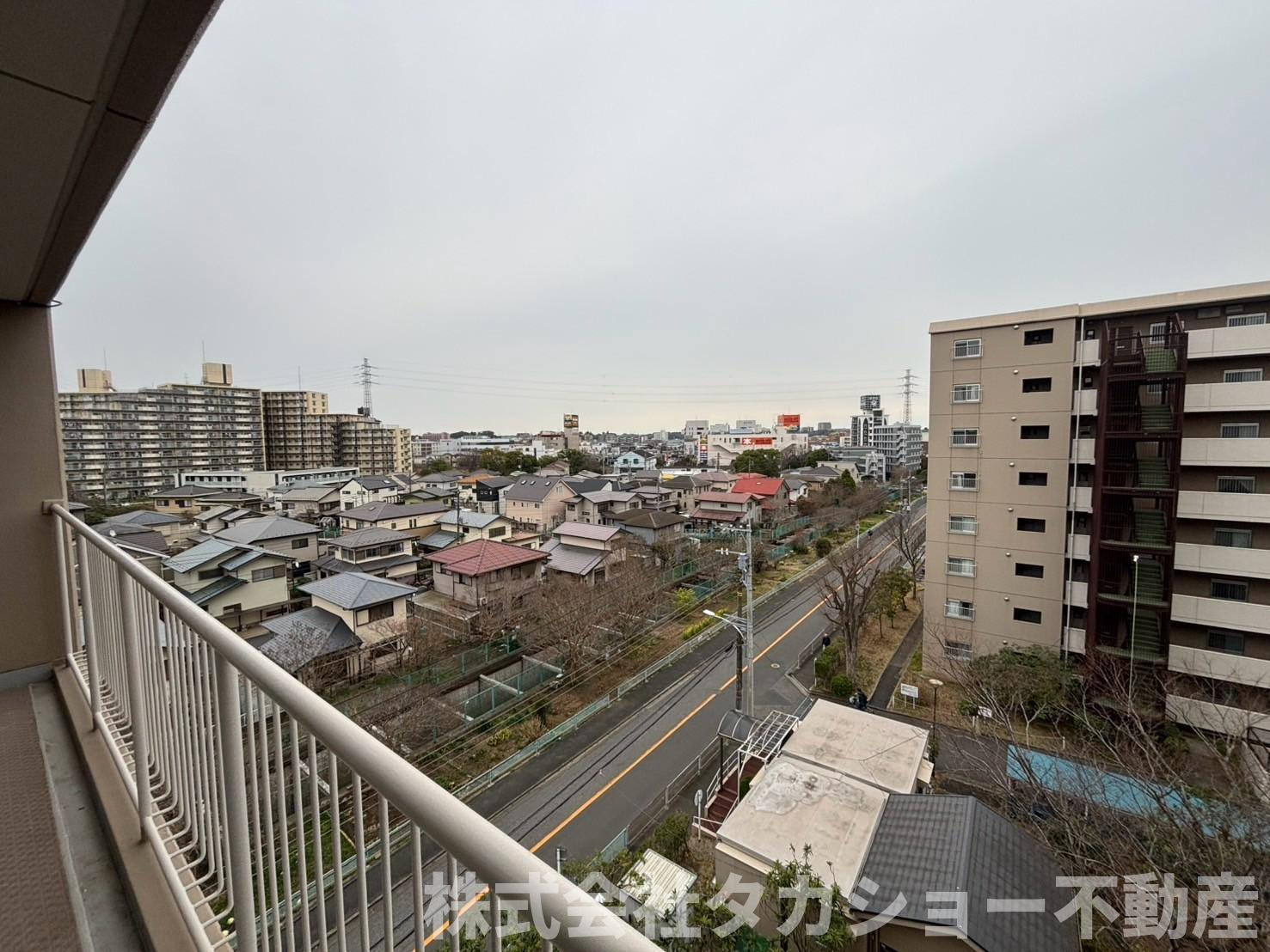 東千葉ハイツ　4号棟の展望