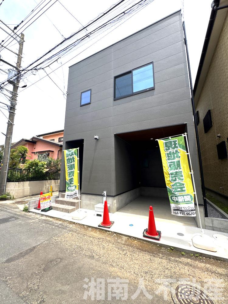 平塚市撫子原　新築戸建ての外観|落ち着いた雰囲気の外観です