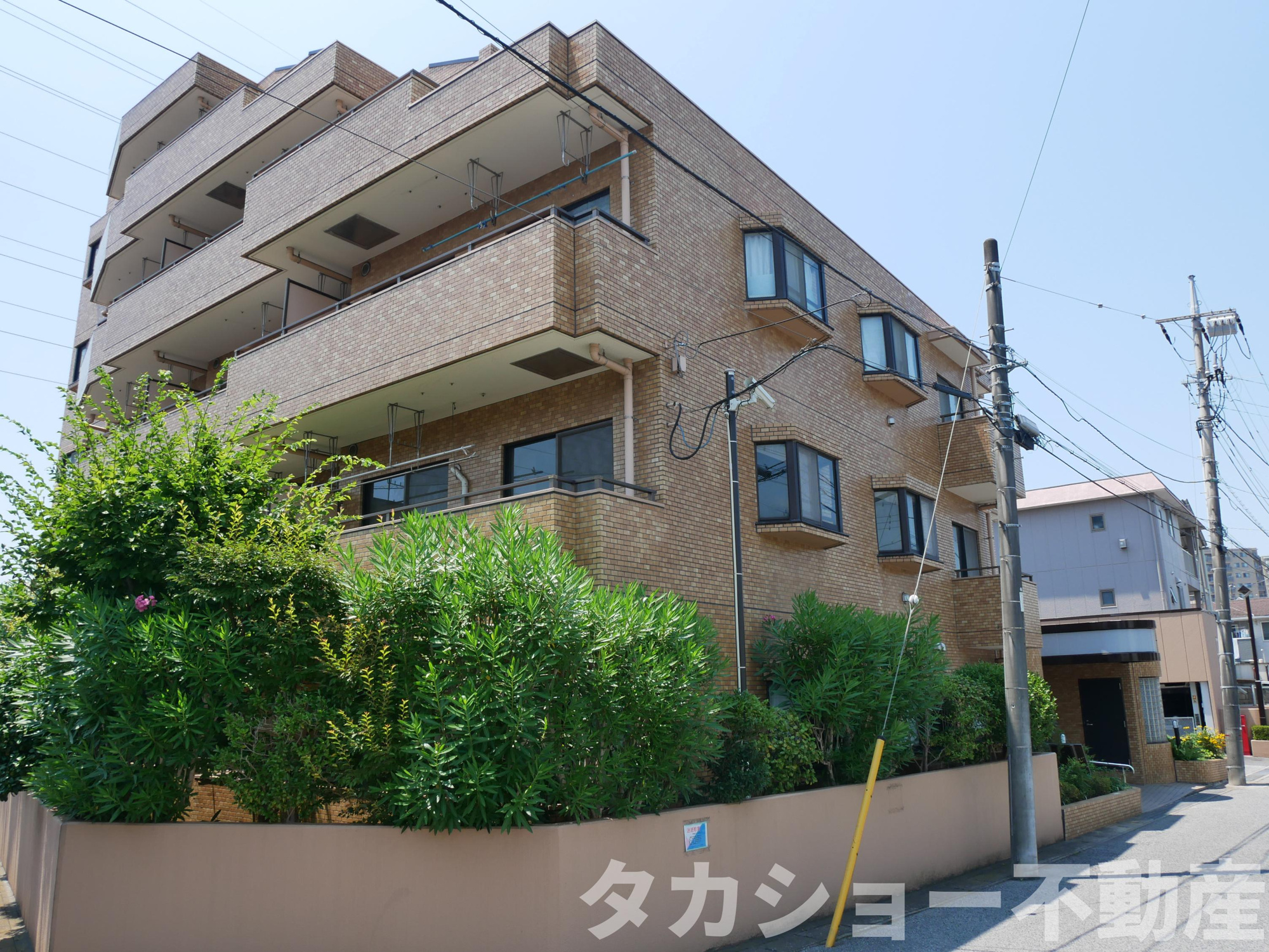 ライオンズマンション東千葉第3の外観|外観は落ち着いています
